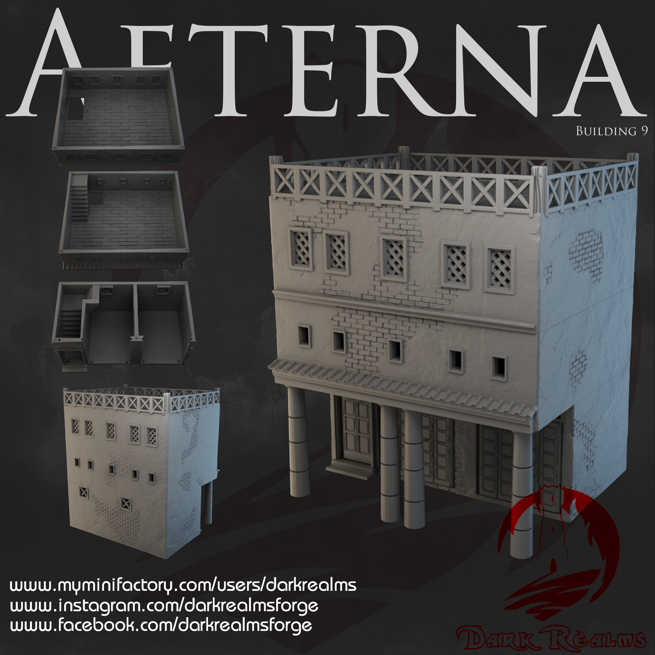 Dark Realms - City of Antiquity - Aeterna Building 9